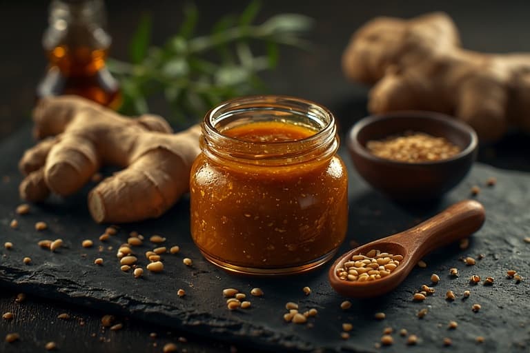 Molho Vibrante de Gengibre (Estilo Oriental)